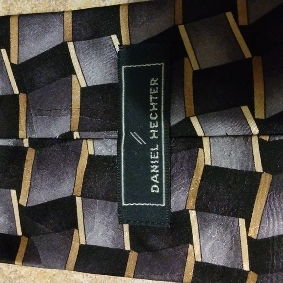 2255 men's tie Daniel Hechter - Picture 3 of 4